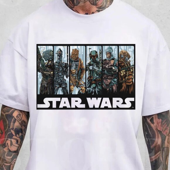 Denyse Other - Star Wars Bounty Hunters' Guild Graphic Unisex T-Shirt 250